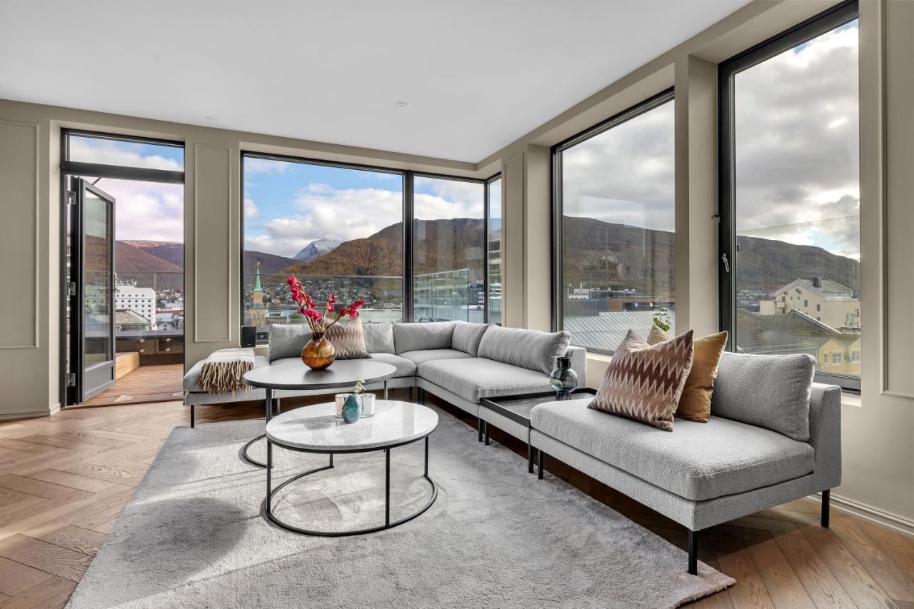 Penthouse In Downtown Tromso New Daire Dış mekan fotoğraf