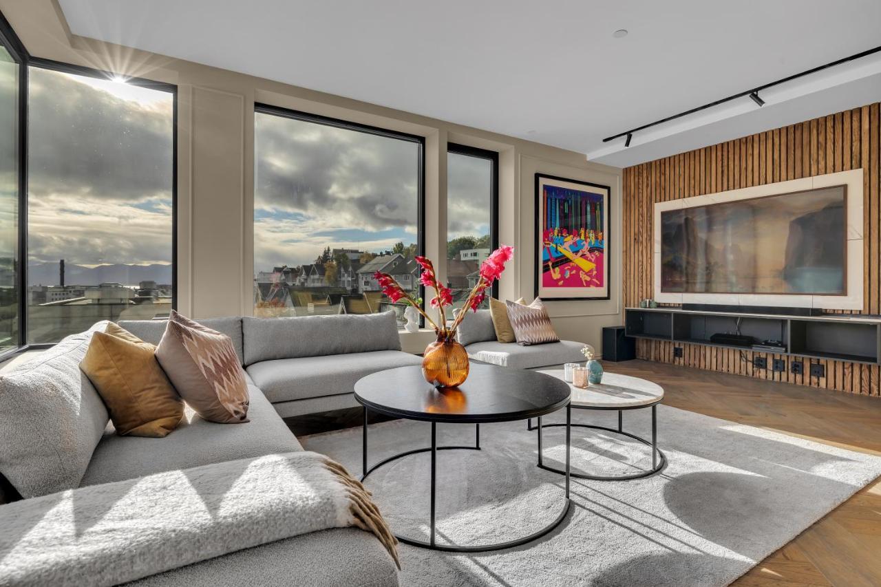 Penthouse In Downtown Tromso New Daire Dış mekan fotoğraf
