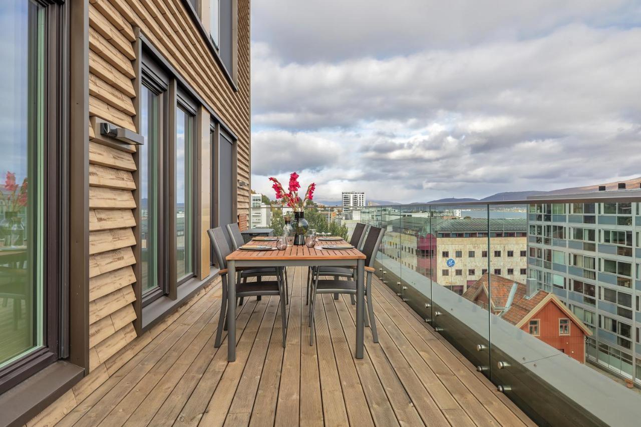 Penthouse In Downtown Tromso New Daire Dış mekan fotoğraf
