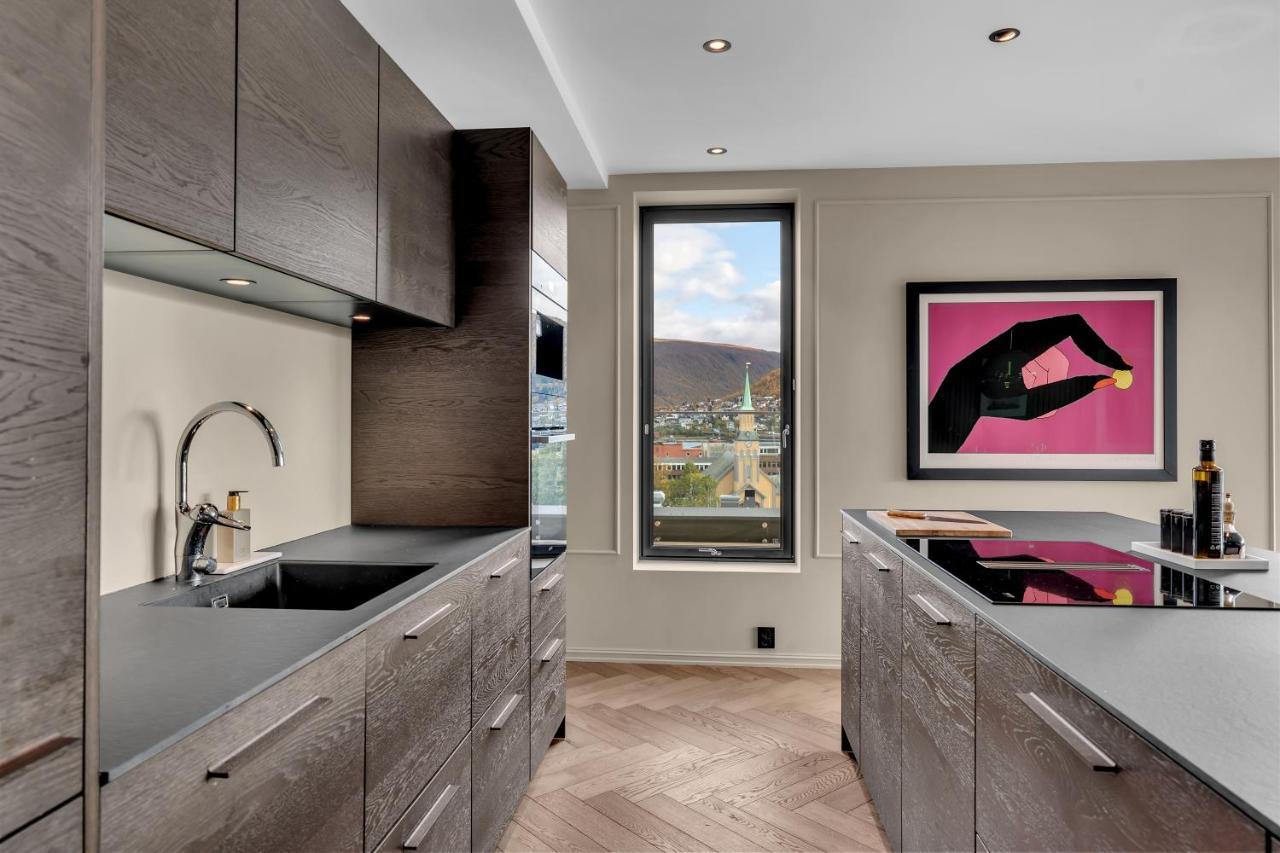 Penthouse In Downtown Tromso New Daire Dış mekan fotoğraf