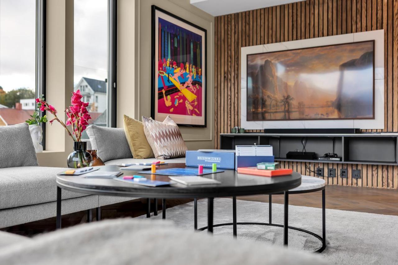 Penthouse In Downtown Tromso New Daire Dış mekan fotoğraf